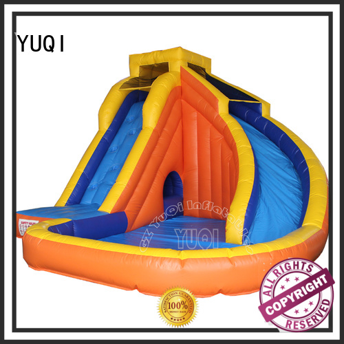 games inflatables with water slide manufacturer for kid YUQI