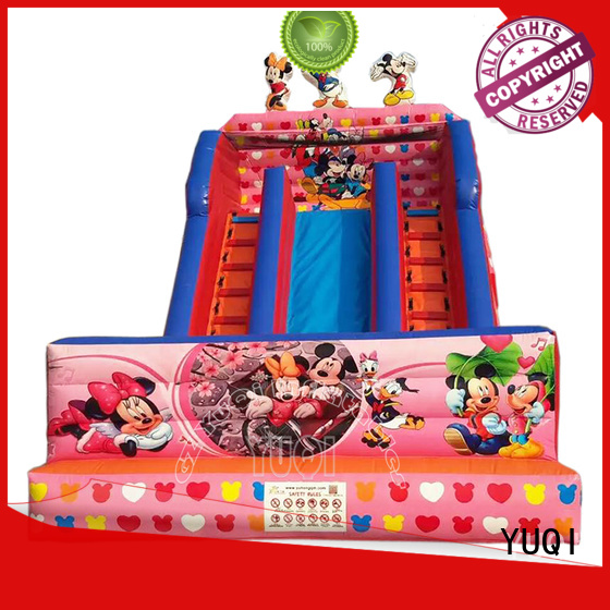 YUQI sewing inflatable water slide prices factory for kid