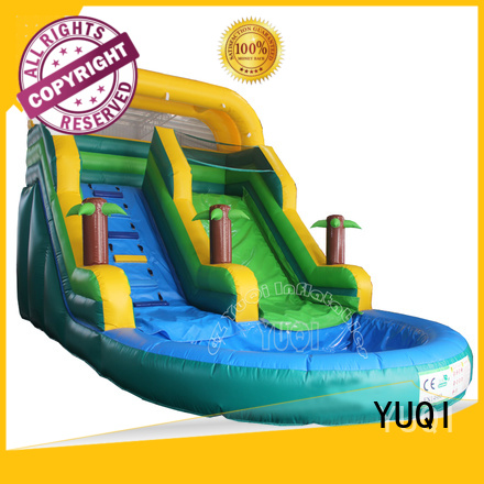 YUQI Brand design kids inflatable water slides for adults robot supplier