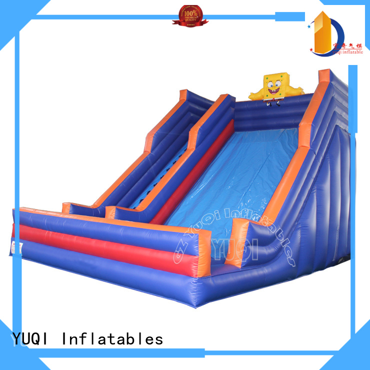 inflatable floating water slide trampoline for birthday parties YUQI