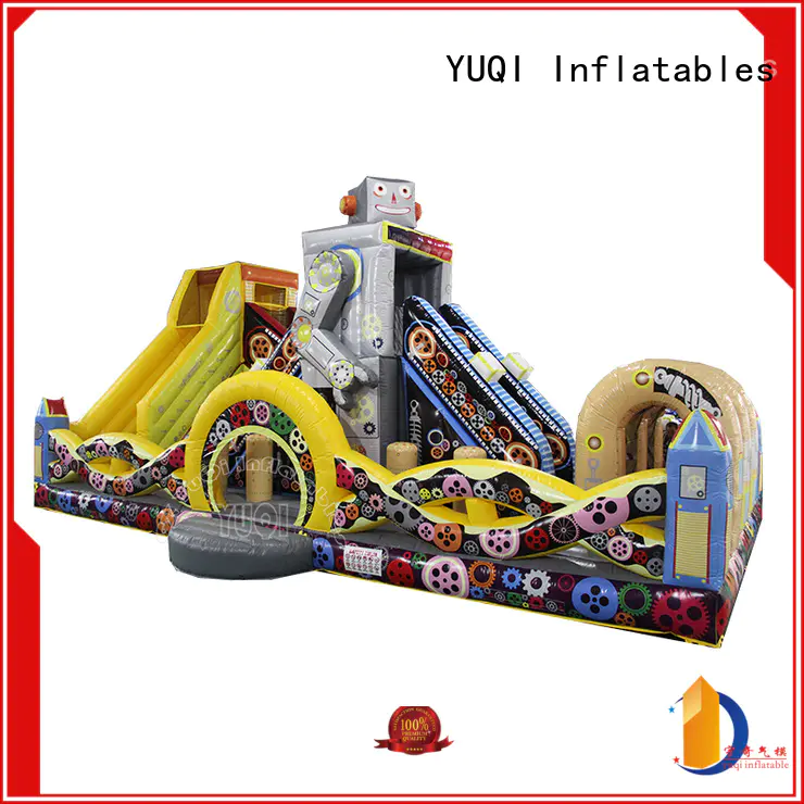 inflatable theme park bouncer tiger material YUQI Brand