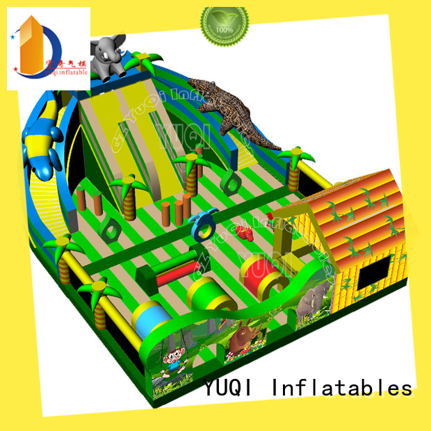 YUQI bouncer Inflatable Play Park customization for park