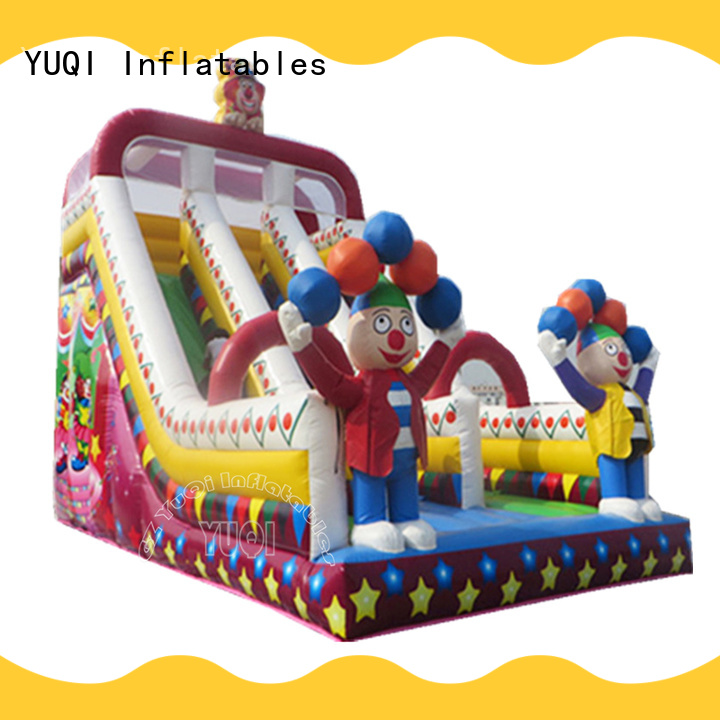 online inflatable water slide park supplier for birthday parties YUQI