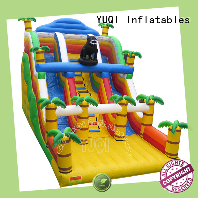 YUQI durable big inflatable slide factory for birthday parties