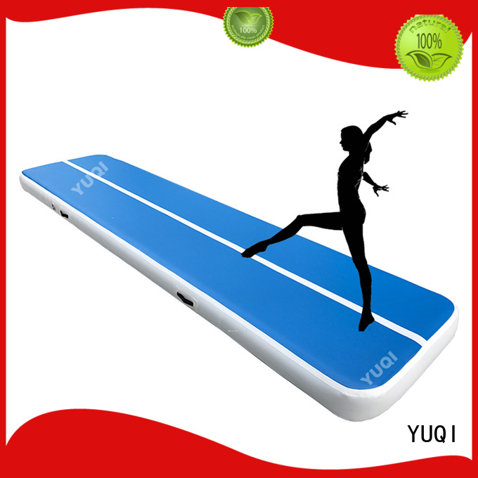 YUQI tumble Inflatable Air Mat Gymnastics wholesale for carnivals