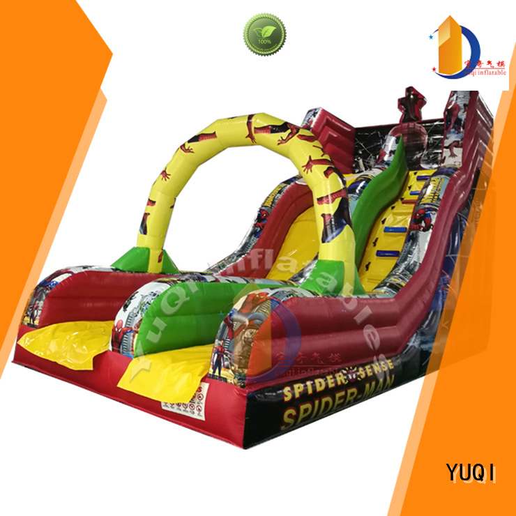 YUQI professional inflatable pool slide customization for adult