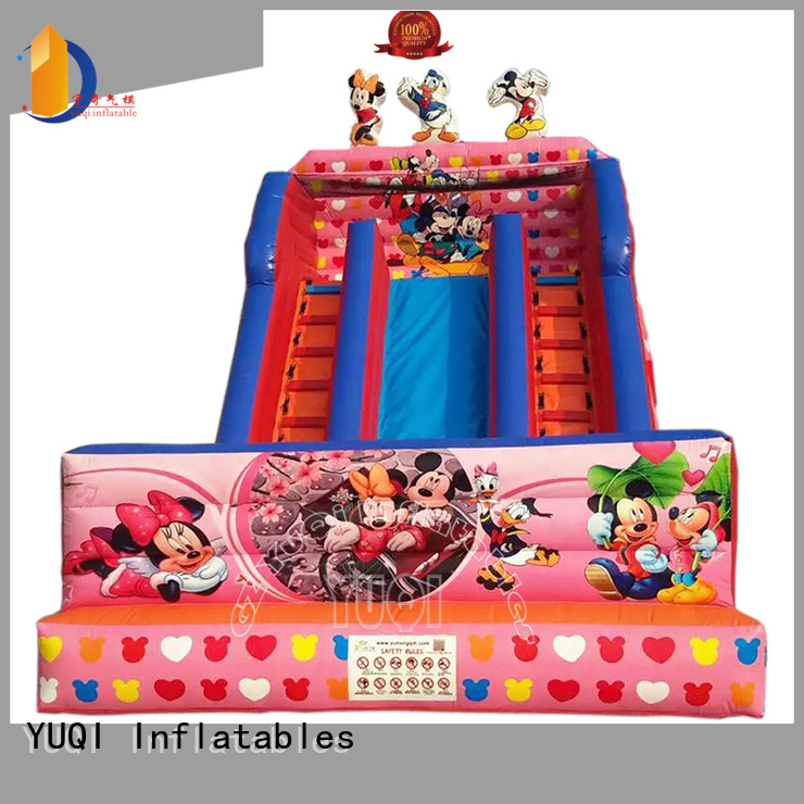party clown size super Inflatable slide YUQI