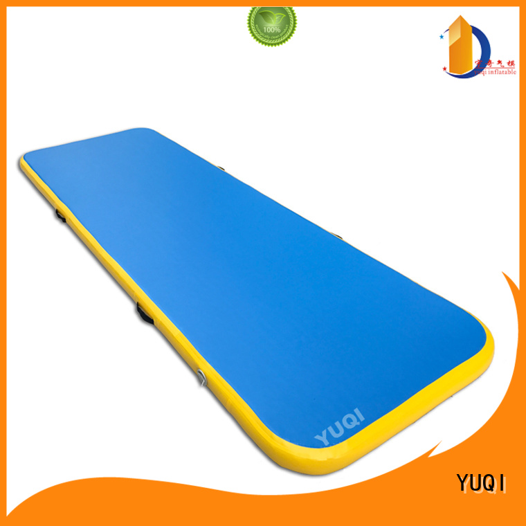 YUQI gymnastic Inflatable Mat For Gymnastics manufacturer for carnivals