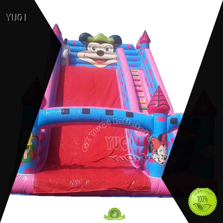 YUQI professional commercial water slide manufacturerSupply for carnivals