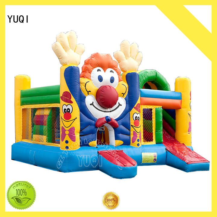 inflatable bounce house water slide combo forest for birthday parties YUQI