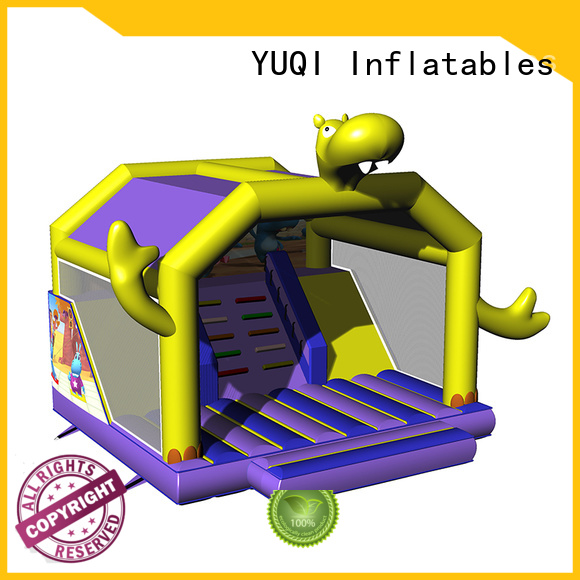 YUQI durable Inflatable slide bouncer for carnivals