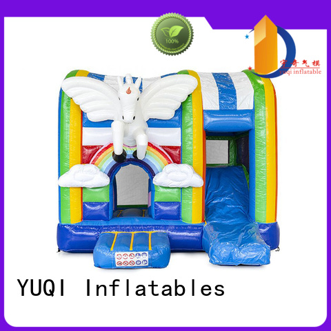 water bounce house slide combo for sale wholesale for carnivals YUQI