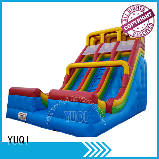 YUQI ourdoor bounce house slide combo Suppliers for adult