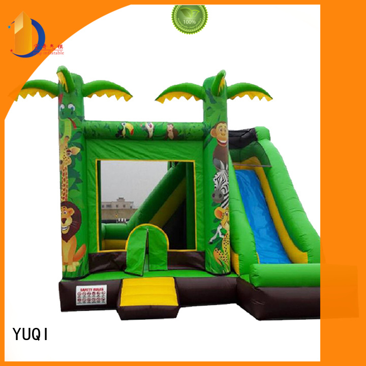 donald commercial bounce house slide combo customization for churches YUQI