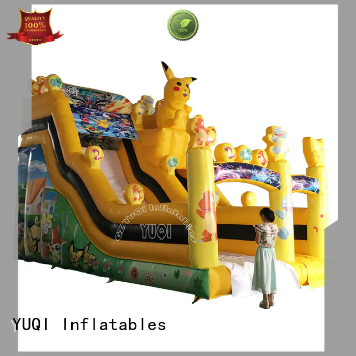Quality YUQI Brand party size Inflatable slide