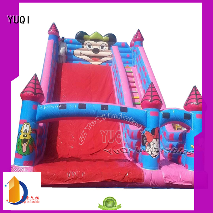 YUQI toys inflatable slip and slide supplier for kid