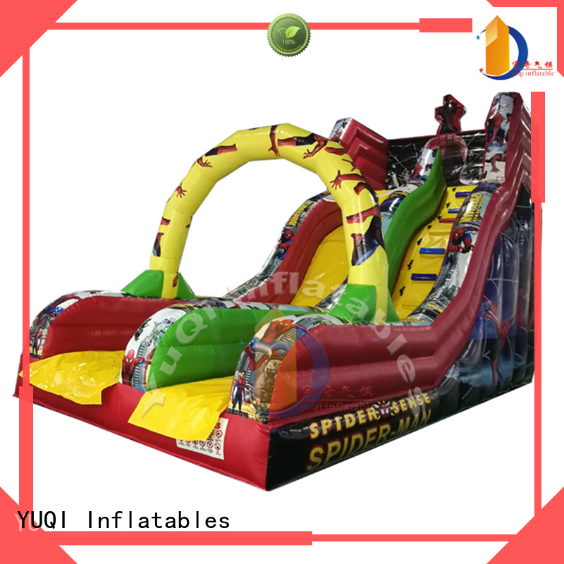 YUQI Brand super Inflatable slide giant factory