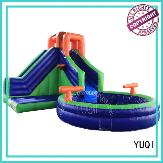 YUQI castle inflatable obstacle course for business for birthday parties