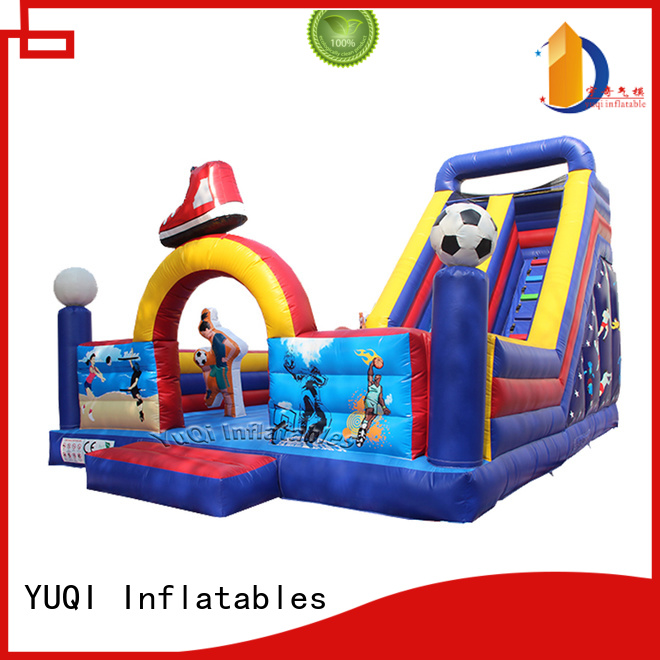 YUQI professional houses with water slides company for schools