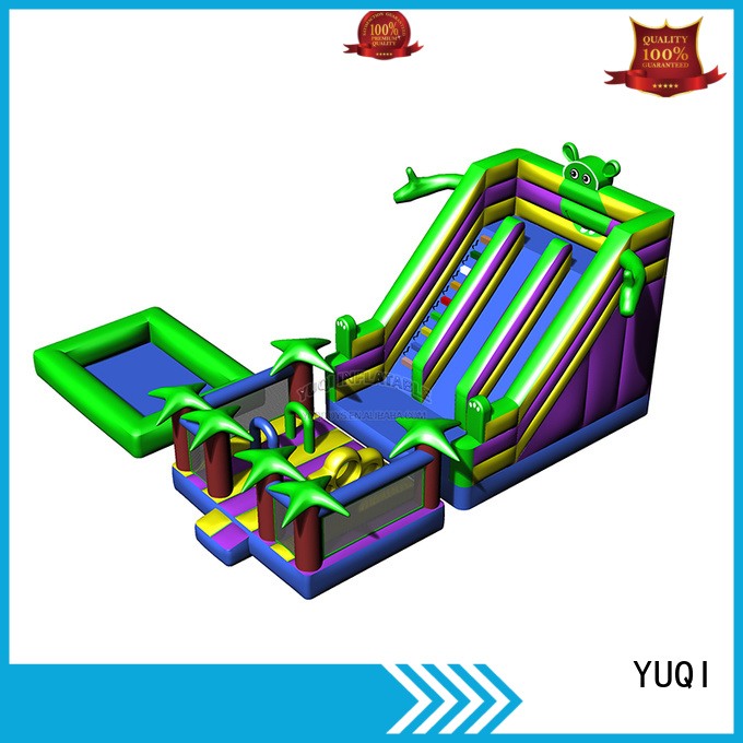 YUQI house Inflatable air track manufacturer for birthday parties