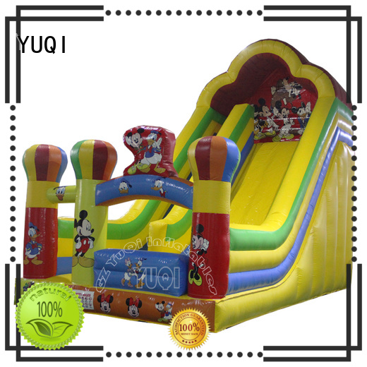 pvc super YUQI Brand Inflatable slide