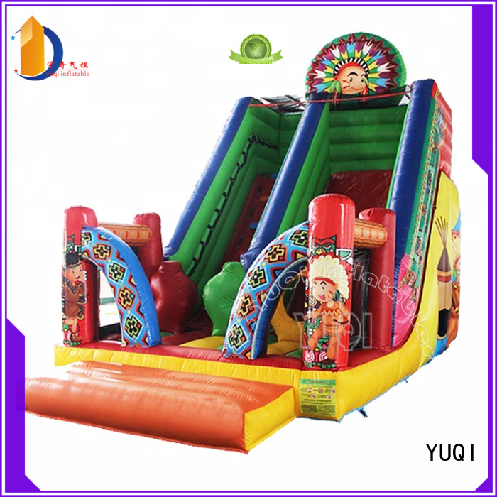 YUQI rental blow up slide manufacturer for festivals