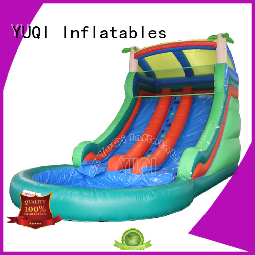 YUQI online commercial water slide factory for birthday parties