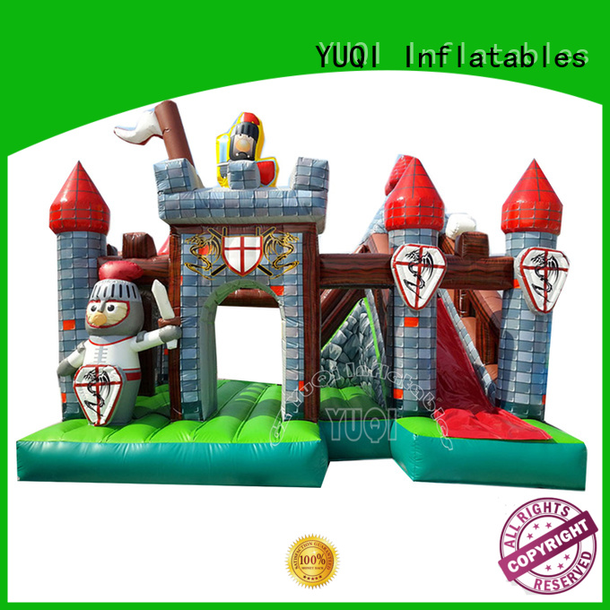 popular jump and slide bouncer for sale manufacturer for carnivals YUQI