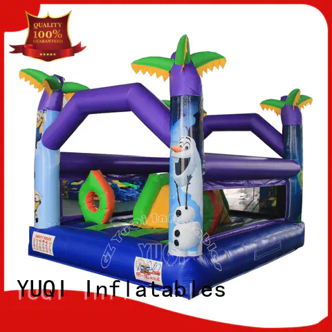 YUQI unicorn inflatable games factory for carnivals