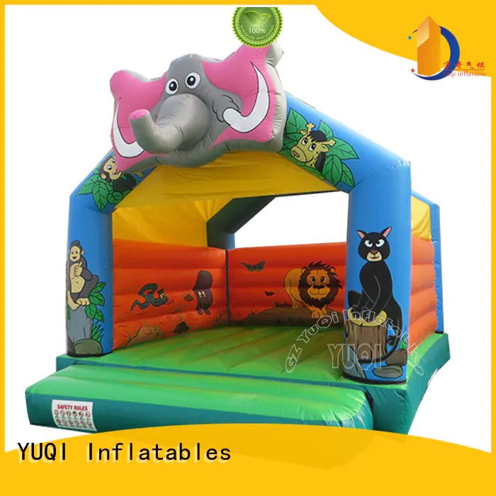 YUQI Wholesale inflatable jump house customization for adult