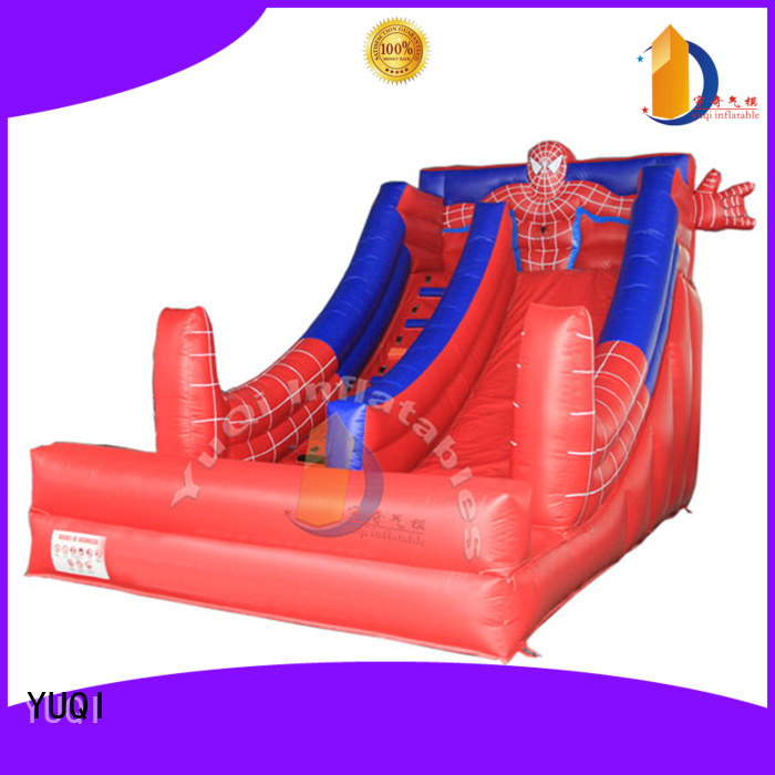 pvc Custom park children Inflatable slide YUQI adult