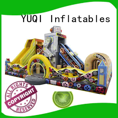 YUQI durable amusement park inflatable slide Supply for festivals