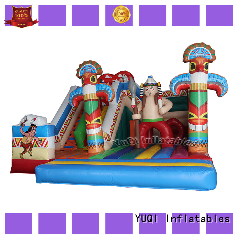 YUQI Custom jump and slide bouncer for sale for business for birthday parties
