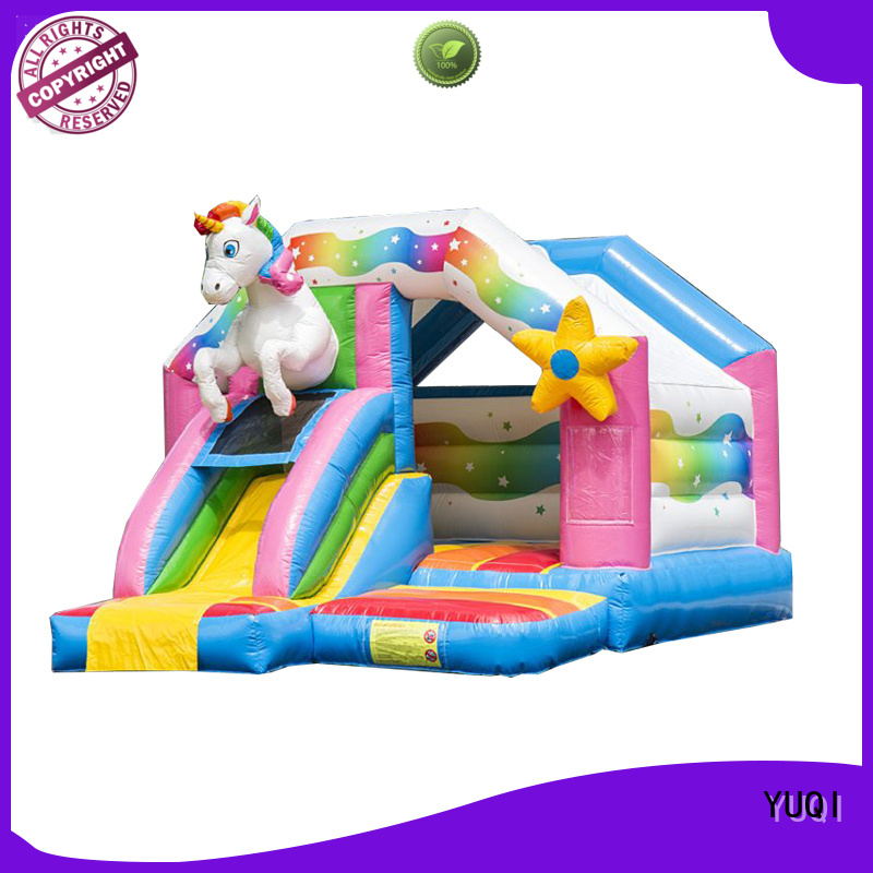 YUQI certificate bounce house party Supply for carnivals