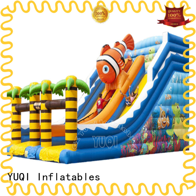 YUQI high quality inflatable pool slide manufacturer for carnivals