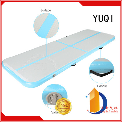YUQI safety Inflatable air track manufacturer for carnivals