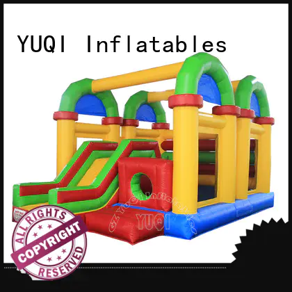 YUQI Wholesale inflatable course manufacturer for birthday parties
