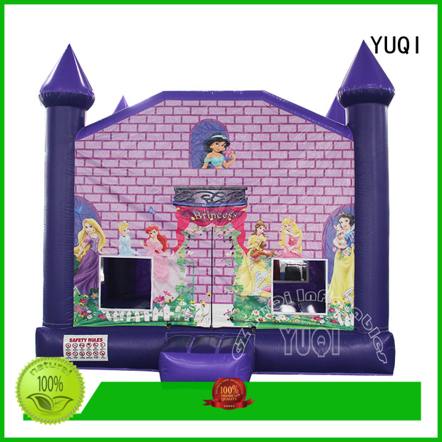 happy clown beautiful indoor bounce house YUQI manufacture