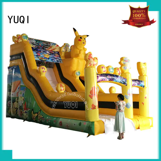 YUQI rental commercial water slide manufacturers for park