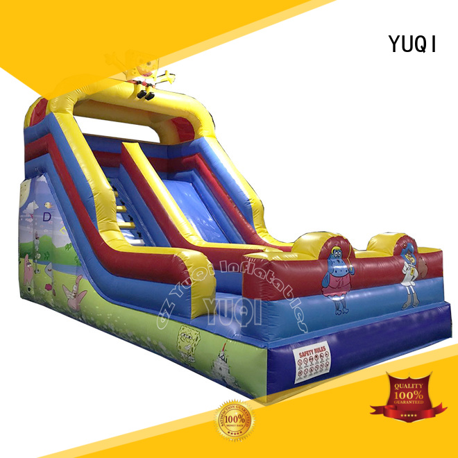 YUQI safety blow up slide supplier for kid