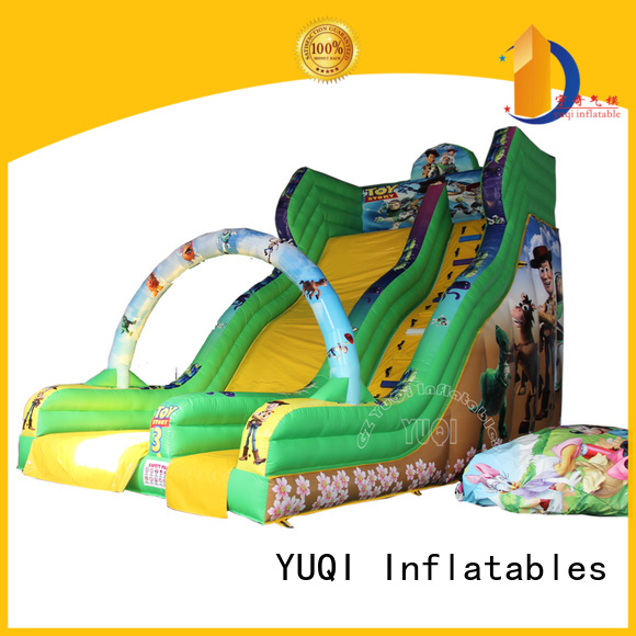 YUQI house blow up slide wholesale for park