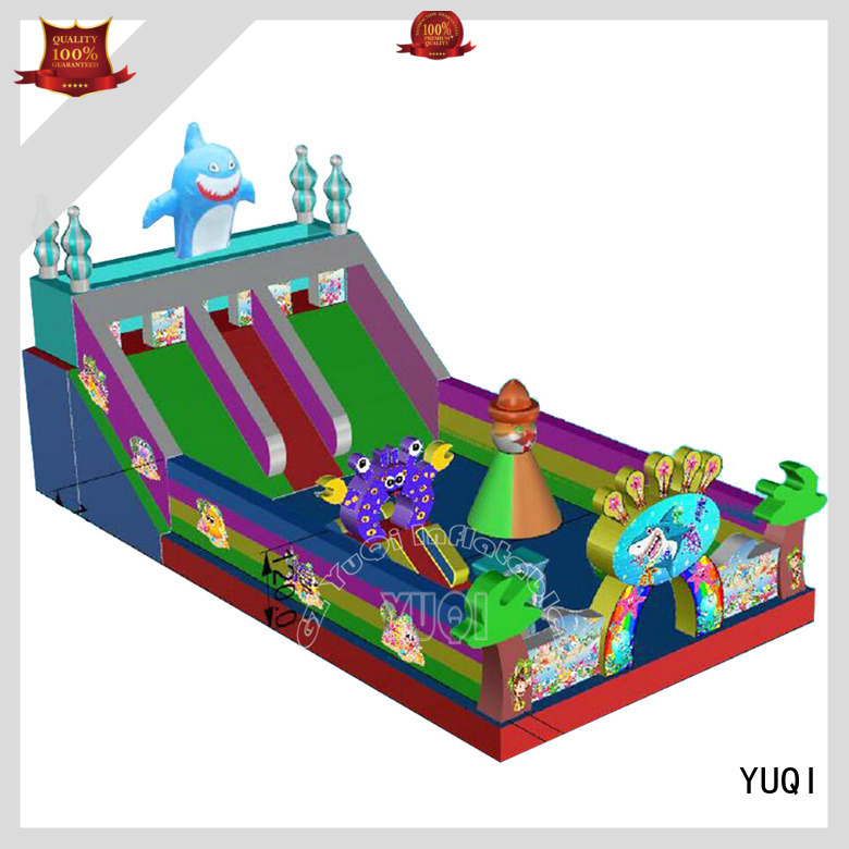 YUQI adult kids inflatable park supplier for kid