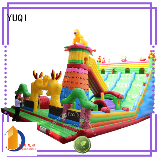 YUQI custom Inflatable Play Park manufacturer for park