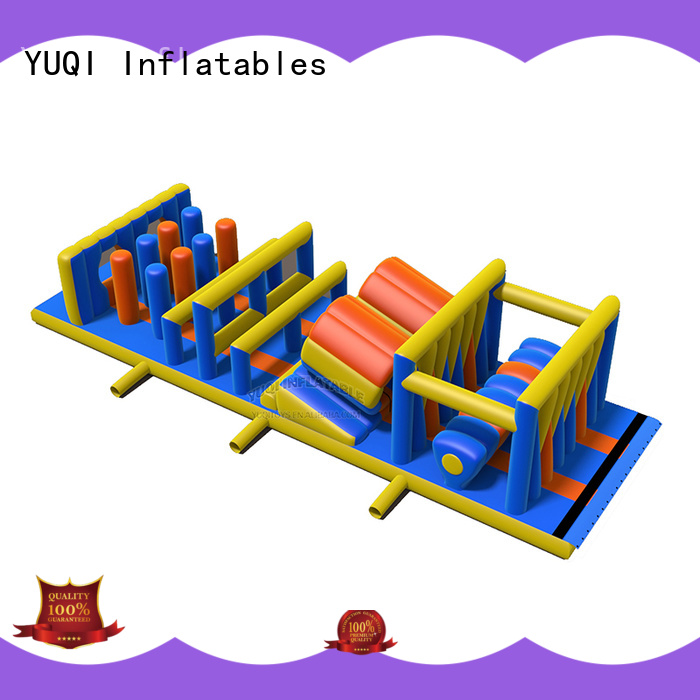 YUQI customized giant inflatable obstacle course combo for carnivals