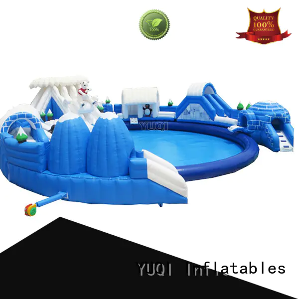 YUQI round inflatable water playground company for adult