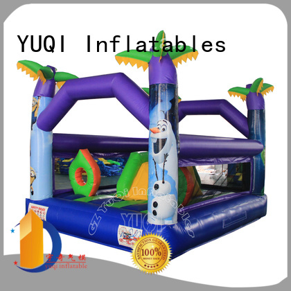 Quality YUQI Brand kids lovely inflatable bouncers