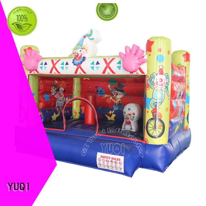 castle inflatable bouncers crazy digital printing YUQI company
