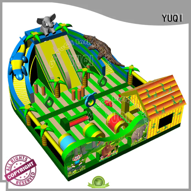 YUQI commercial cheap inflatable water park series for carnivals