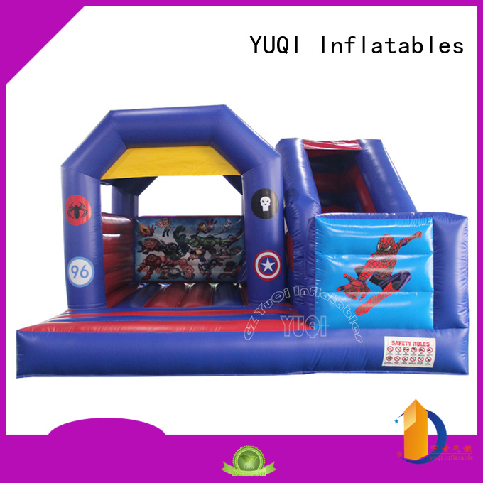 YUQI playing water bounce house rental manufacturer for festivals