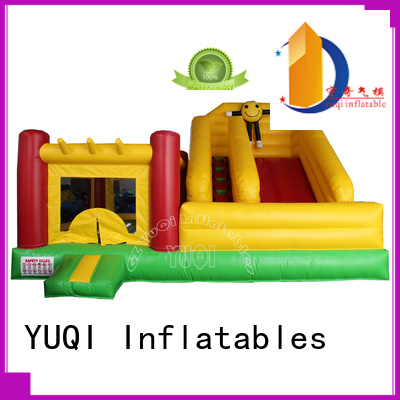 play jump and slide bouncer for sale wholesale for schools YUQI